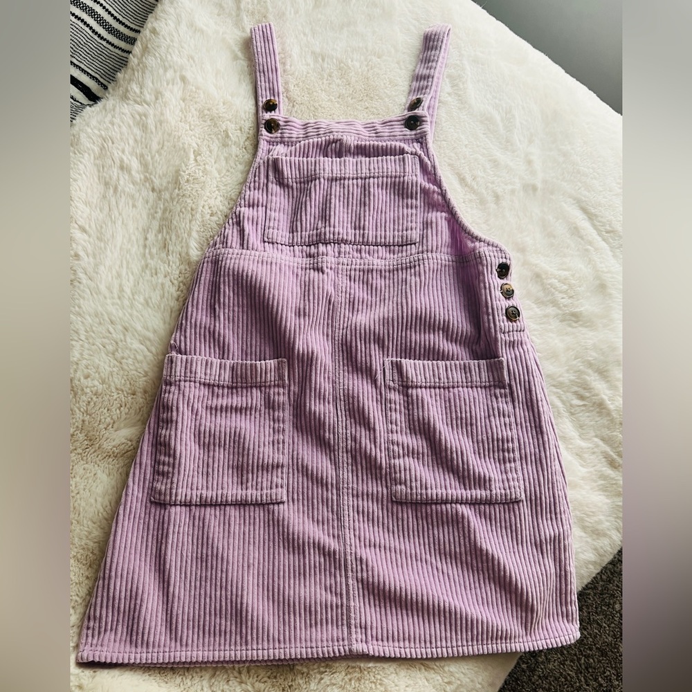 Wild Fable Lavender Corduroy Overalls